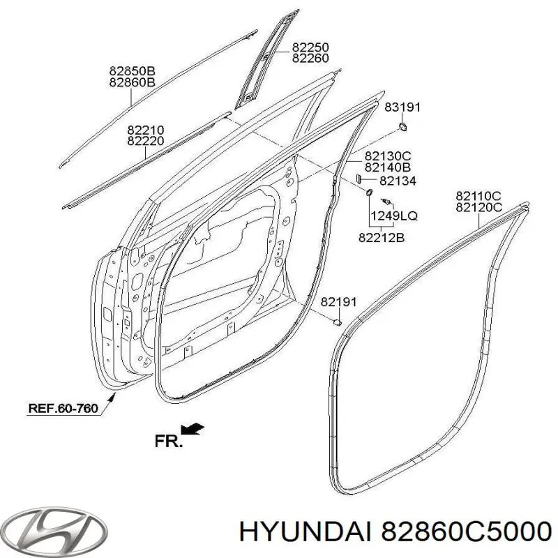 82860C5000 Hyundai/Kia 
