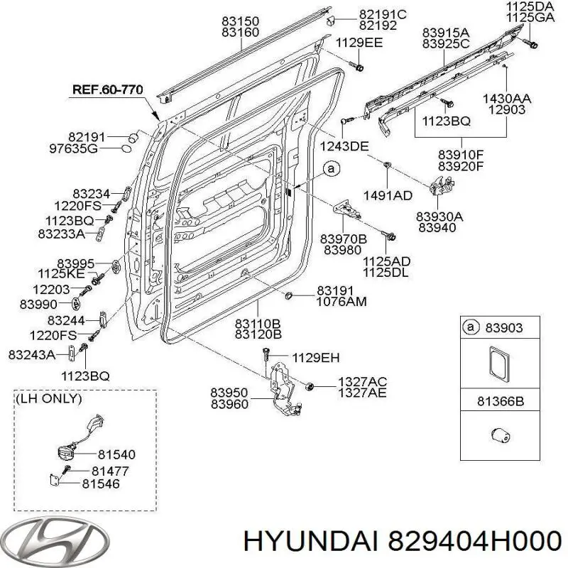  829404H000 Hyundai/Kia