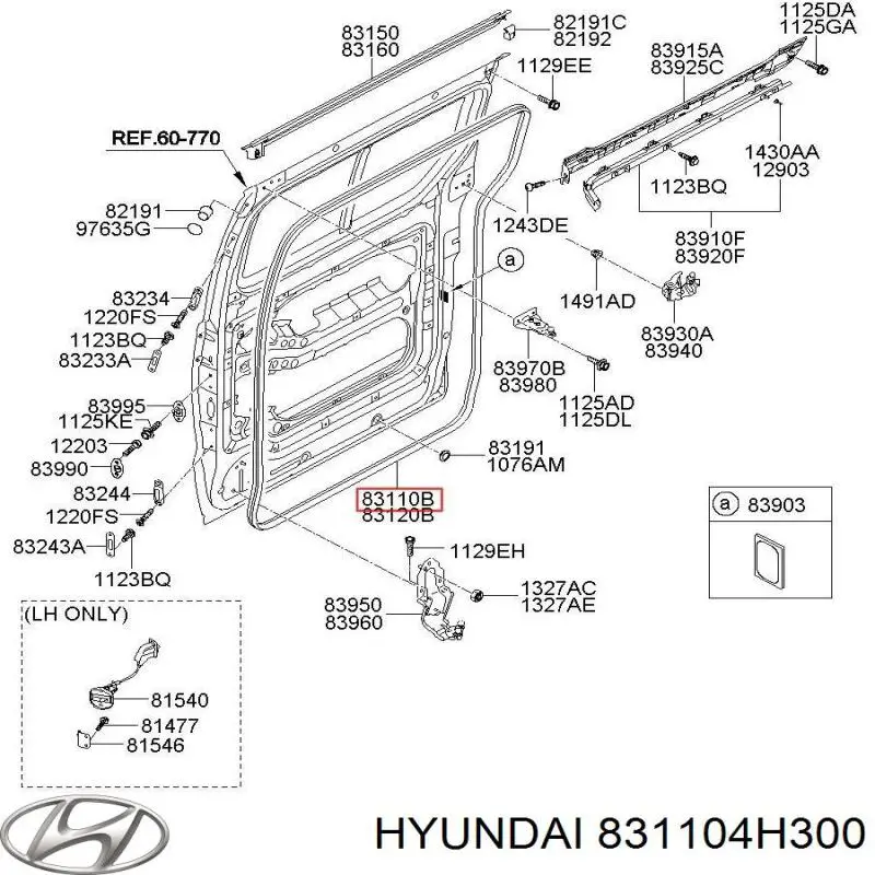 831104H300 Hyundai/Kia 