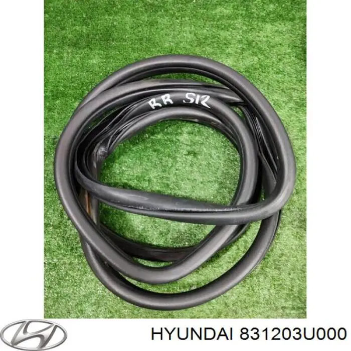 831203U000 Hyundai/Kia Ущільнювач двері задньої правої (на кузові)