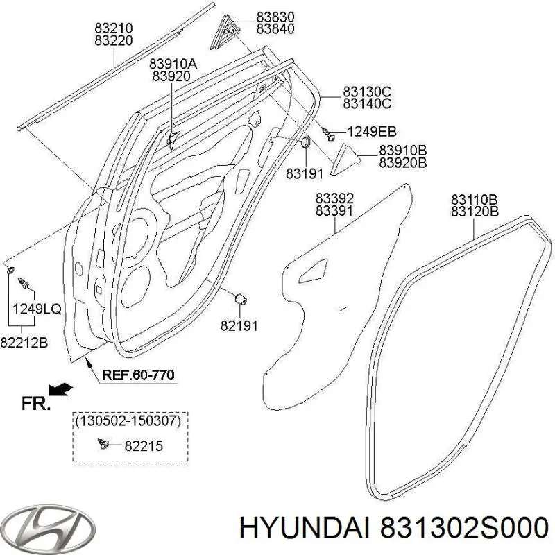  Hyundai/Kia 831302S000 ціна, від 47.07 USD