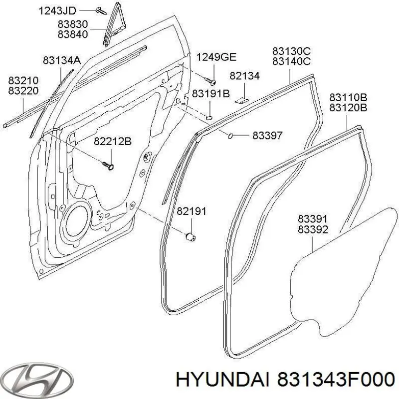 831343F000 Hyundai/Kia 