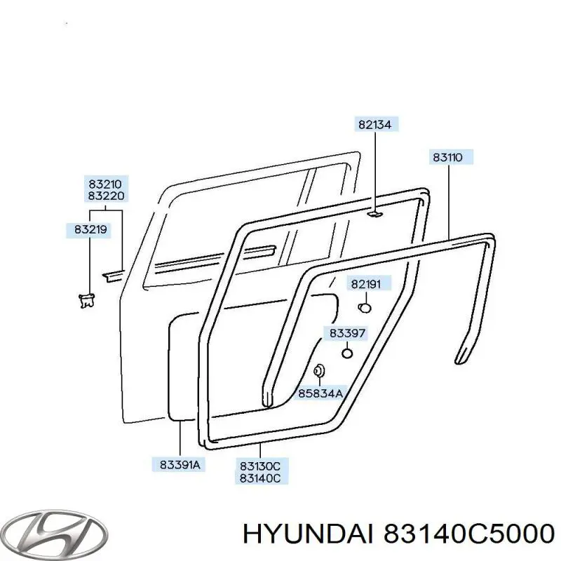 83140C5000 Hyundai/Kia 