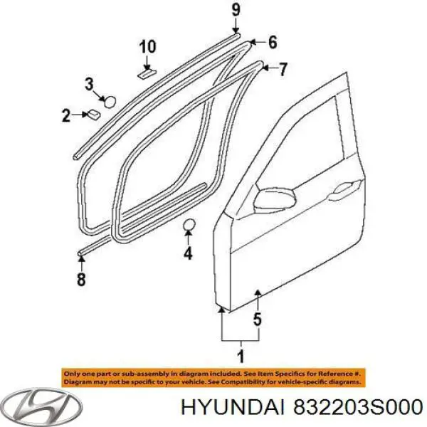 Купити 832203S000 Hyundai/Kia 