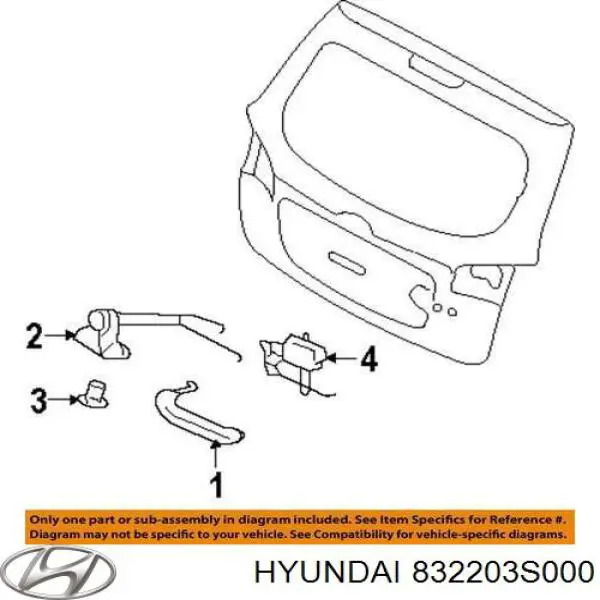  832203S000 Hyundai/Kia