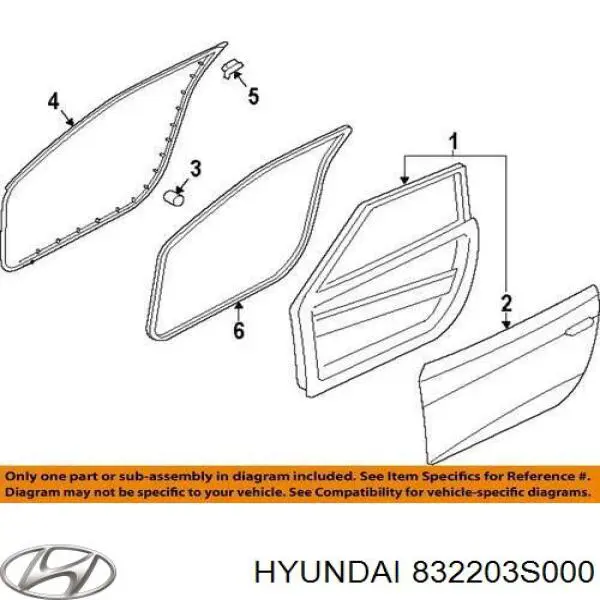  Hyundai/Kia 832203S000