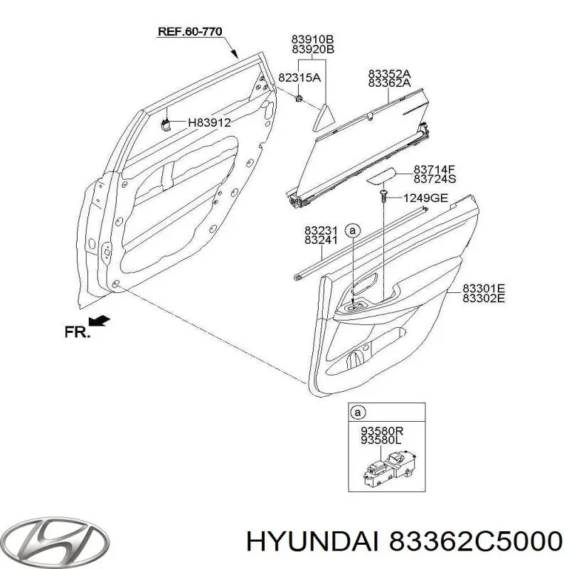 83362C5000 Hyundai/Kia 