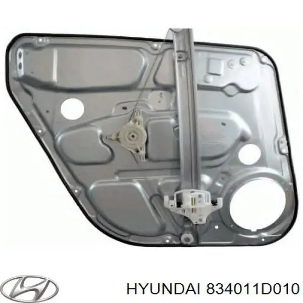 834011D010 Hyundai/Kia Склопідйомник задніх лівих дверей