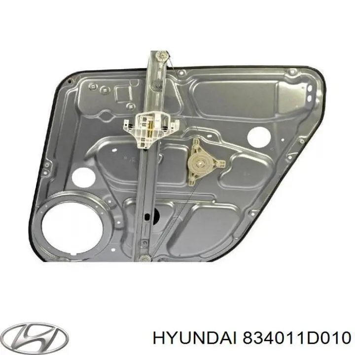 Купити 834011D010 Hyundai/Kia Механізм склопідіймача двері задньої, лівої