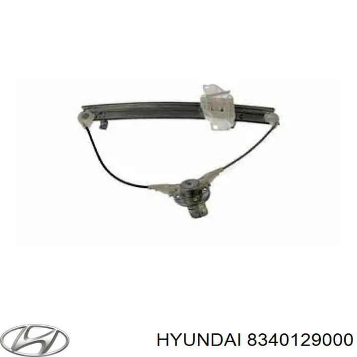 Механізм стеклопод'емника двері задньої, лівої Hyundai/Kia 8340129000 ціна, від 33.82 USD