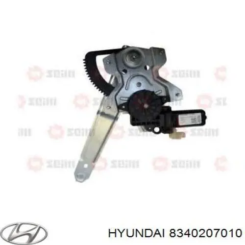 Механізм склопідйомника двері задньої, правої Hyundai/Kia 8340207010 ціна, від 6.30 USD