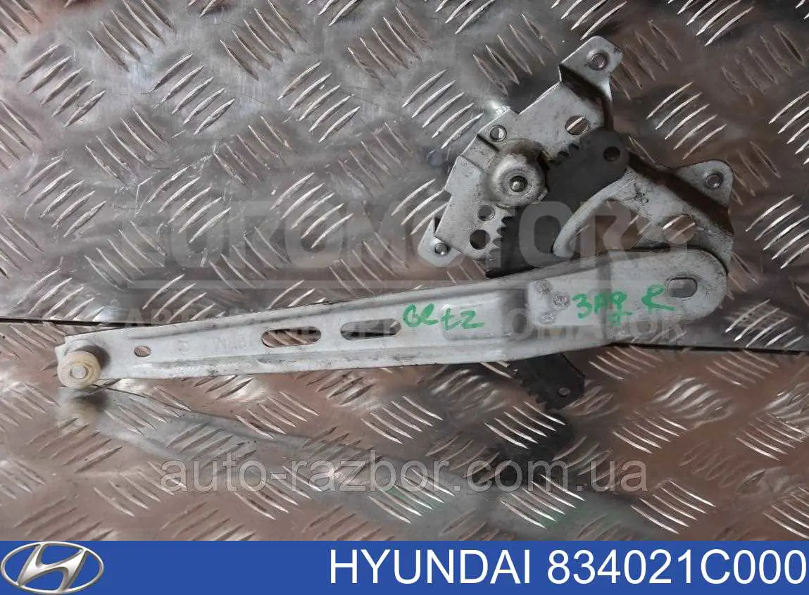 Механізм склопідйомника двері задньої, правої Hyundai/Kia 834021C000 ціна, від 2.53 USD