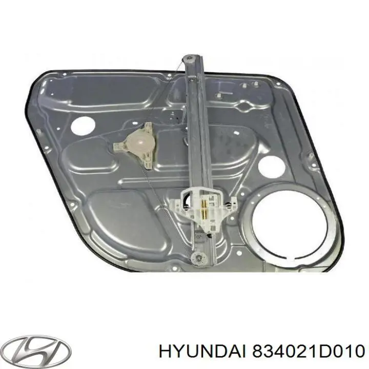 Купити 834021D010 Hyundai/Kia Механізм склопідіймача двері задньої, правої