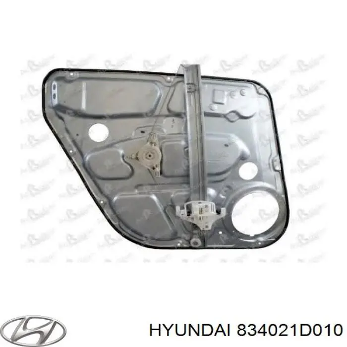 834021D010 Hyundai/Kia Склопідйомник задніх правих дверей