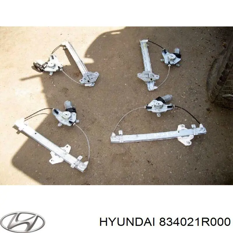 Механізм склопідйомника двері задньої, правої Hyundai/Kia 834021R000 ціна, від 10.14 USD