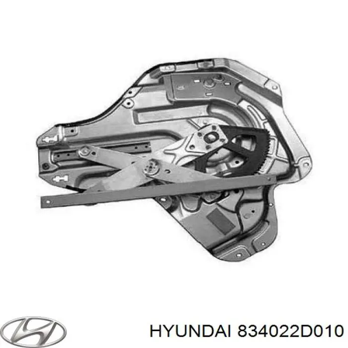 834022D010 Hyundai/Kia механізм склопідіймача двері задньої, правої