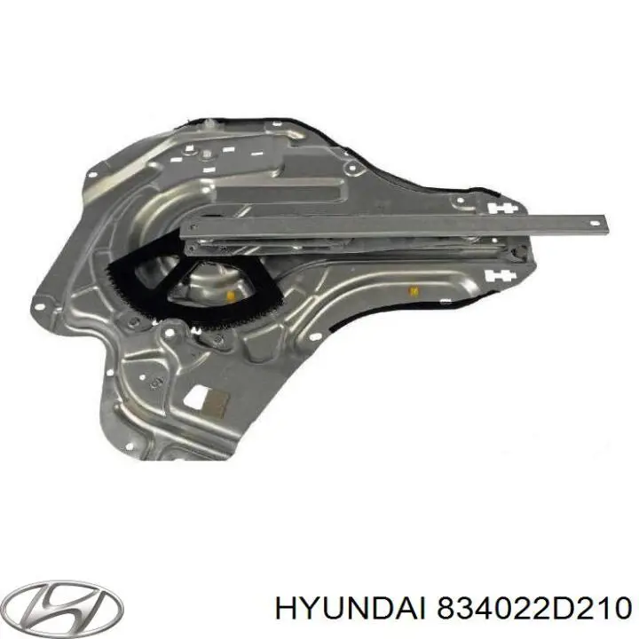 Механізм склопідйомника двері задньої, правої Hyundai/Kia 834022D210 ціна, від 9.71 USD