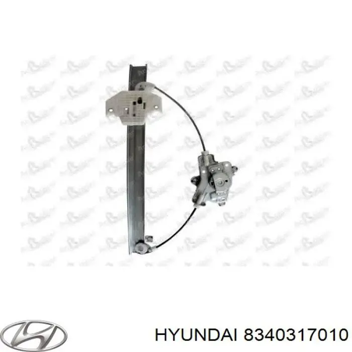 Купити 8340317010 Hyundai/Kia Механізм склопідіймача двері задньої, лівої