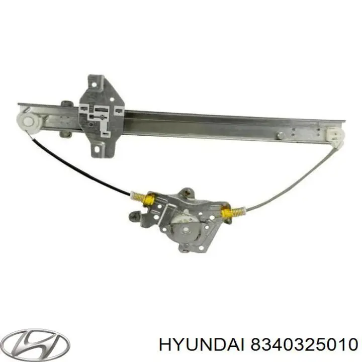 Механізм стеклопод'емника двері задньої, лівої Hyundai/Kia 8340325010 ціна, від 17.91 USD