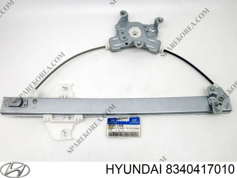 Купити 8340417010 Hyundai/Kia Механізм склопідіймача двері задньої, правої