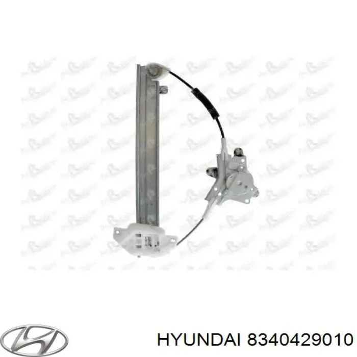 8340429010 Hyundai/Kia механізм склопідіймача двері задньої, правої