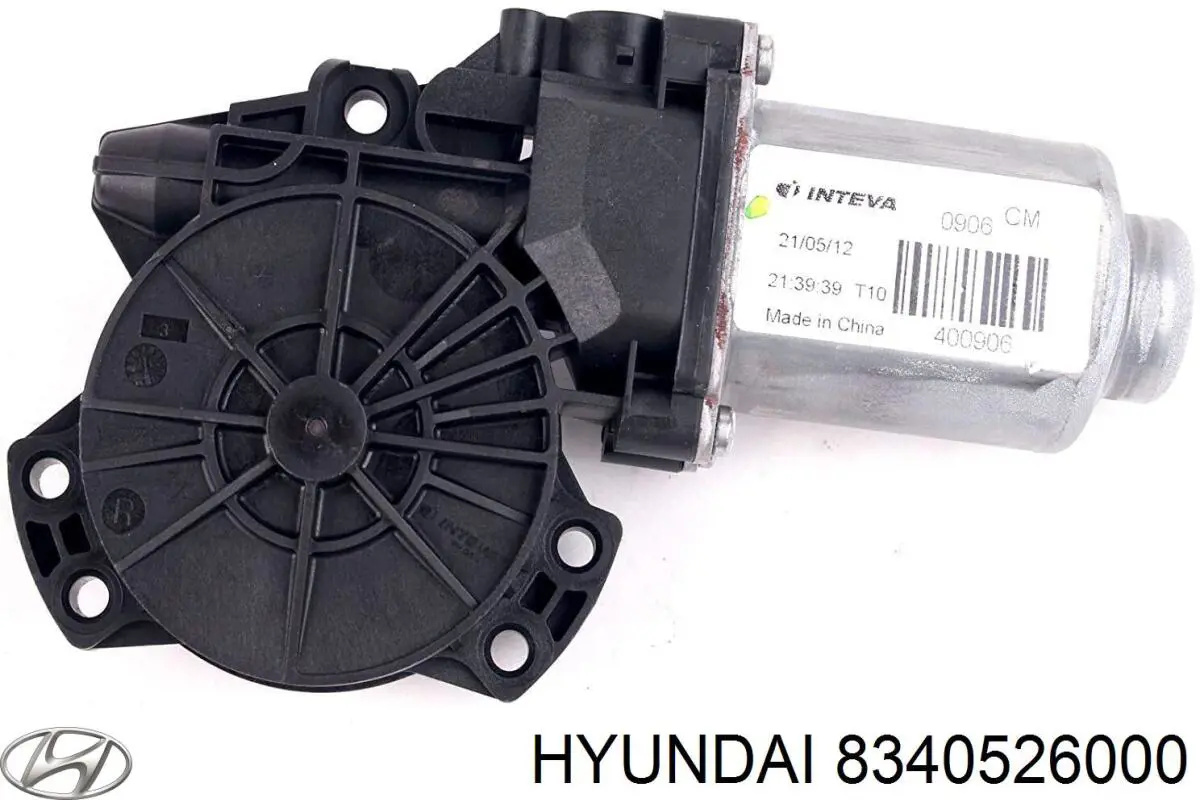 Механізм стеклопод'емника двері задньої, лівої Hyundai/Kia 8340526000 ціна, від 10.07 USD