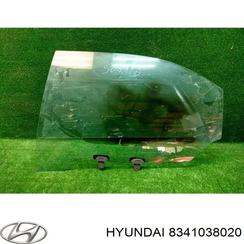 Скло задньої двері лівої Hyundai Sonata (EF) (Хендай Соната)