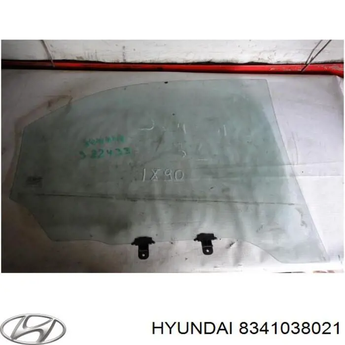 8341038021 Hyundai/Kia Скло задніх дверей, лівих