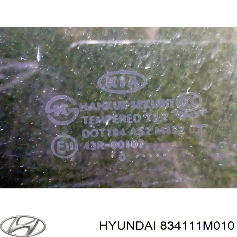 Купити GS4005D304 XYG Скло задньої двері лівої