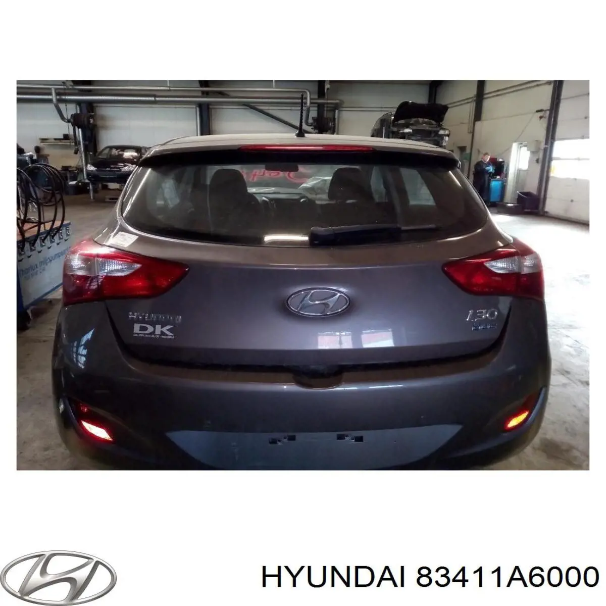 Скло задньої двері лівої Hyundai I30 (GDH) (Хендай Ай 30)