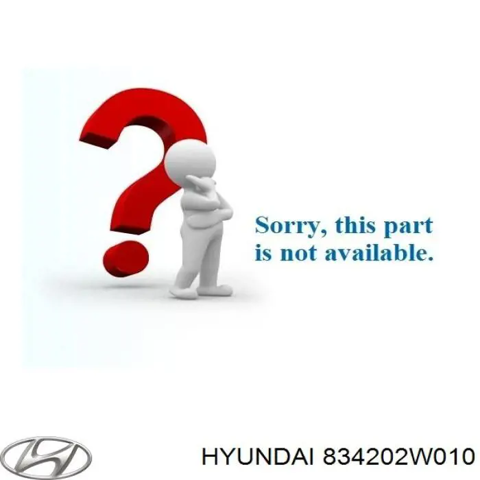 834202W010 Hyundai/Kia скло задньої двері правої