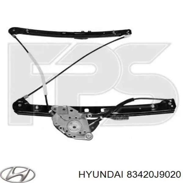 Скло заднє праве Hyundai/Kia 83420J9020 ціна, від 37.80 USD