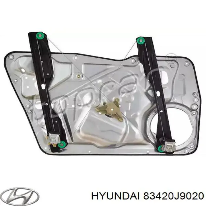 83420J9020 Hyundai/Kia Скло задньої двері правої