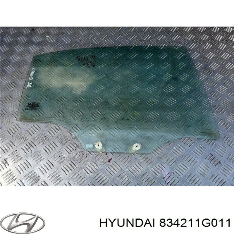 834211G010 Hyundai/Kia скло задньої двері правої