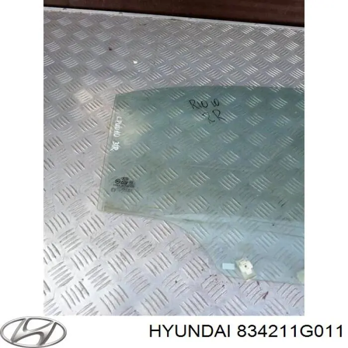 Скло заднє праве Hyundai/Kia 834211G011 ціна, від 10.33 USD