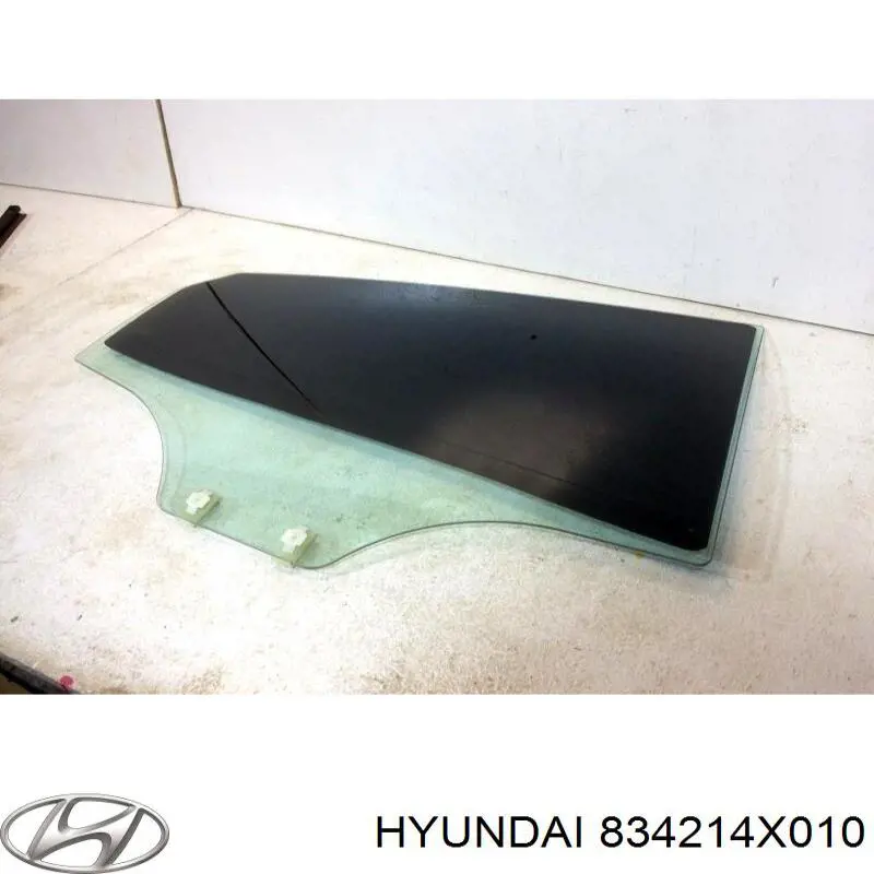 834214X010 Hyundai/Kia скло задньої двері правої