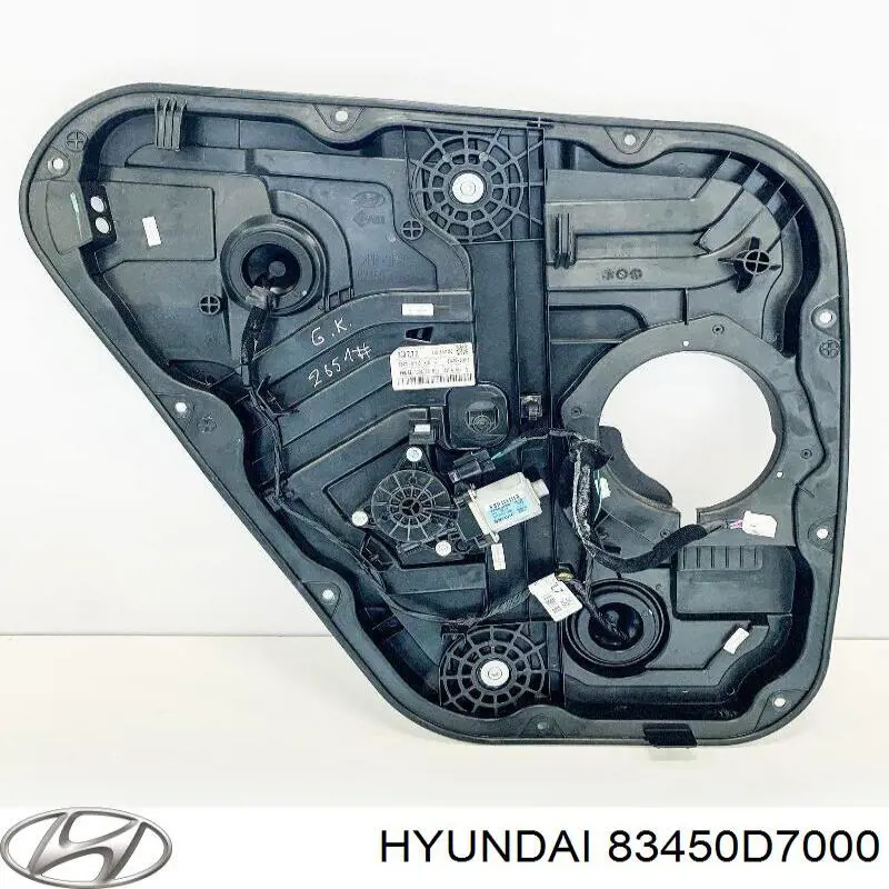 Мотор склопідйомника дверей задніх, лівих Hyundai/Kia 83450D7000 ціна, від 27.87 USD