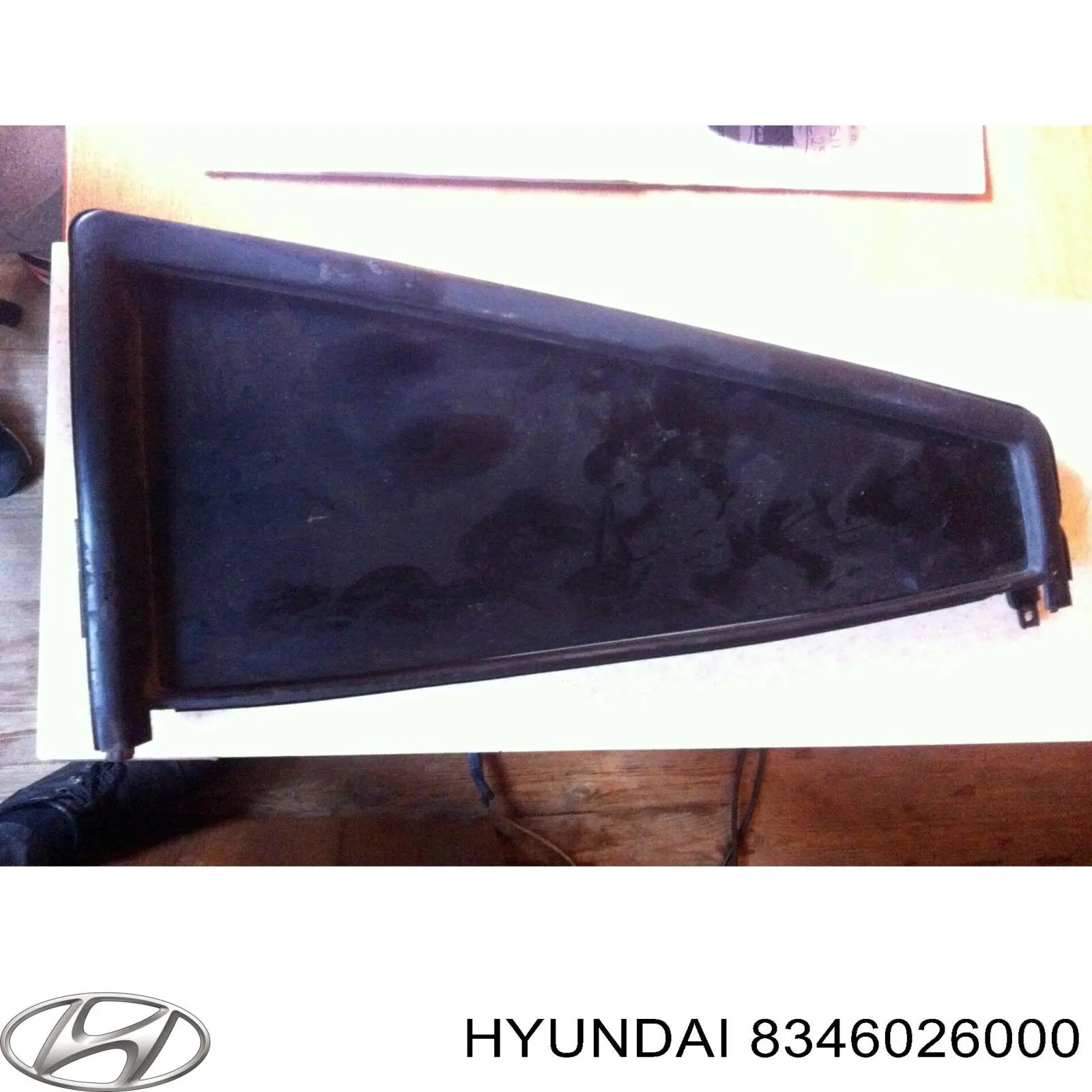 Скло кутове дверей задніх Hyundai/Kia 8346026000 ціна, від 17.96 USD