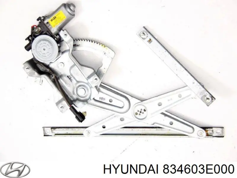 Двигун стеклопод'емника двері задньої, правої 834603E000 Hyundai/Kia