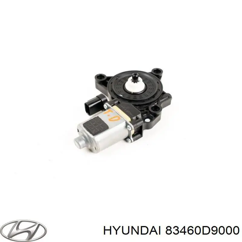 Двигун стеклопод'емника двері задньої, правої 83460D9000 Hyundai/Kia