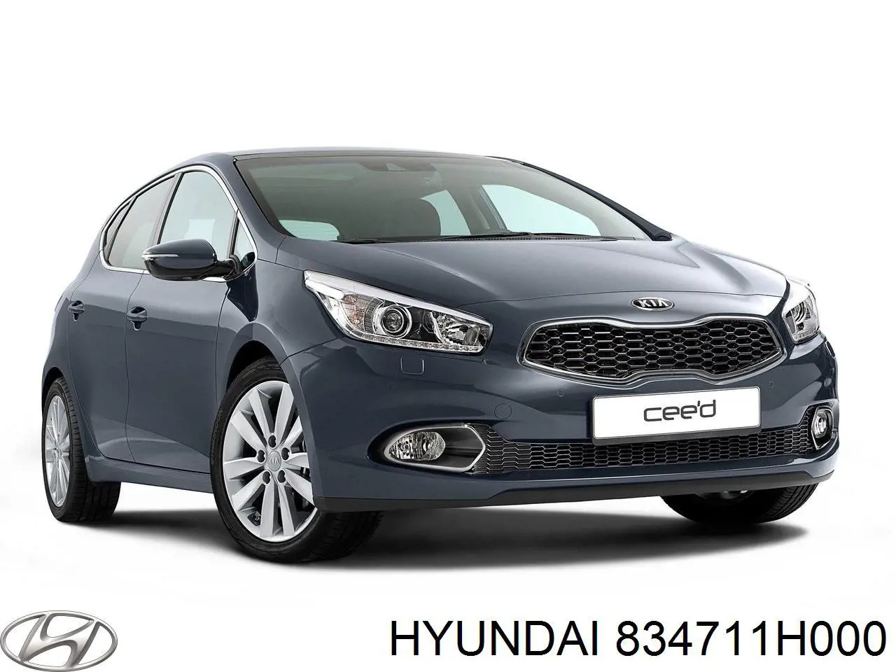 Механізм стеклопод'емника двері задньої, лівої Hyundai/Kia 834711H000 ціна, від 12.92 USD
