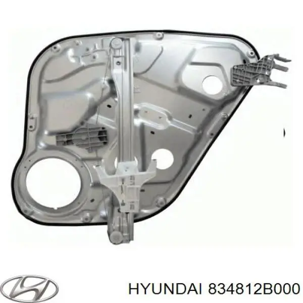 Механізм склопідйомника двері задньої, правої Hyundai/Kia 834812B000 ціна, від 12.71 USD