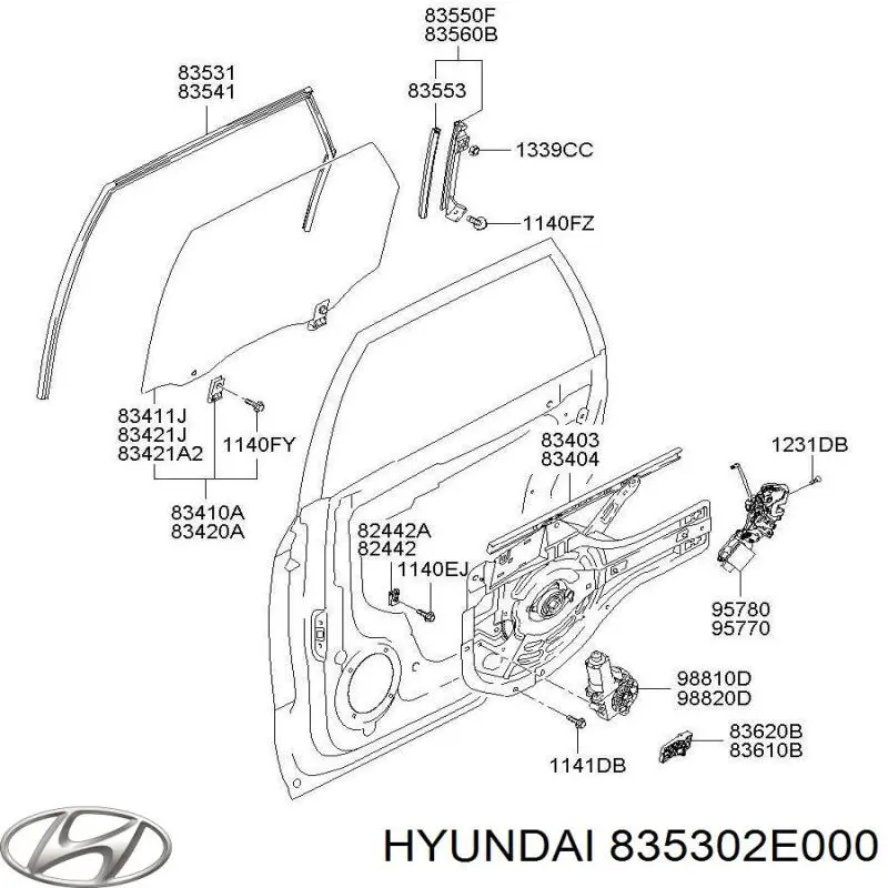  Hyundai/Kia 835302E000 ціна, від 4.43 USD