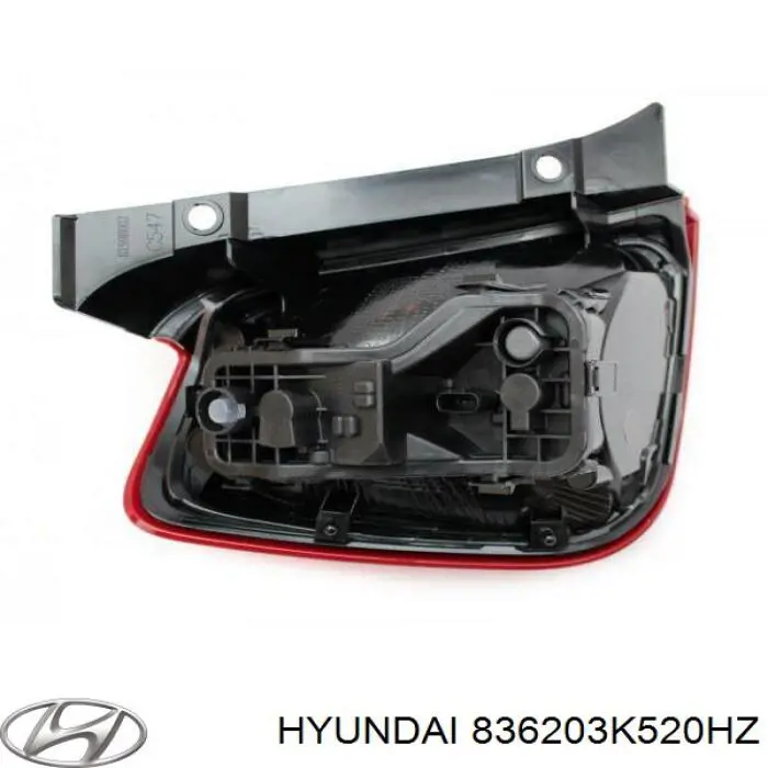 Ручка задньої двері внутрішня права Hyundai/Kia 836203K520HZ ціна, від 6.61 USD