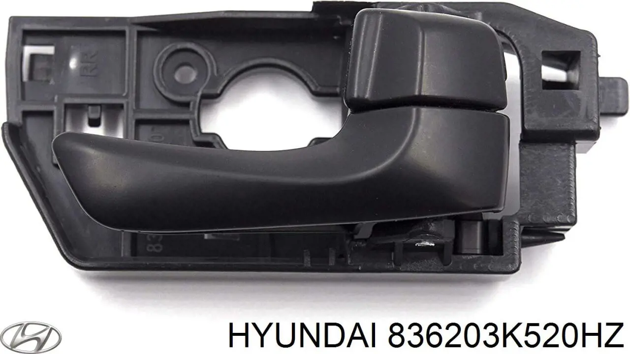 Купити 836203K520HZ Hyundai/Kia Ручка задньої двері внутрішня права
