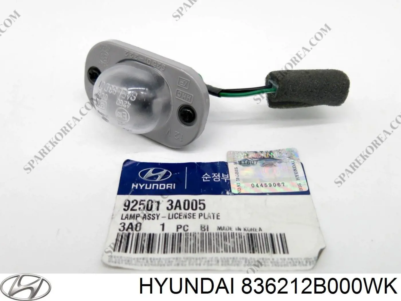  836212B000WK Hyundai/Kia