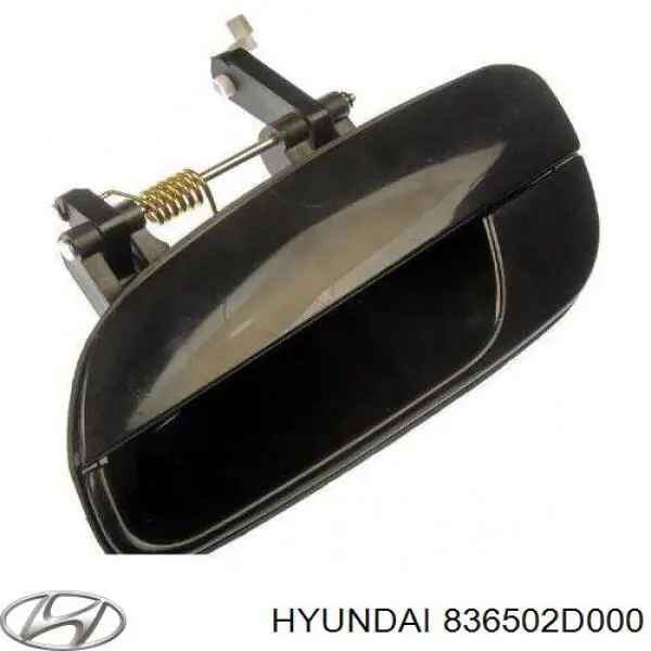 Ручка задньої двері зовнішня ліва Hyundai Elantra (Хендай Елантра)