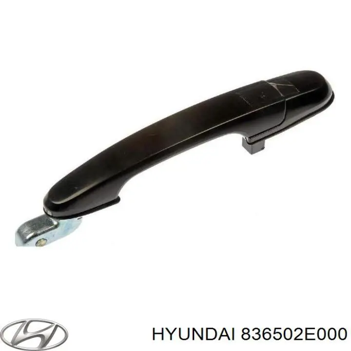 Ручка задньої двері зовнішня ліва Hyundai Tucson (JM) (Хендай Таксон)