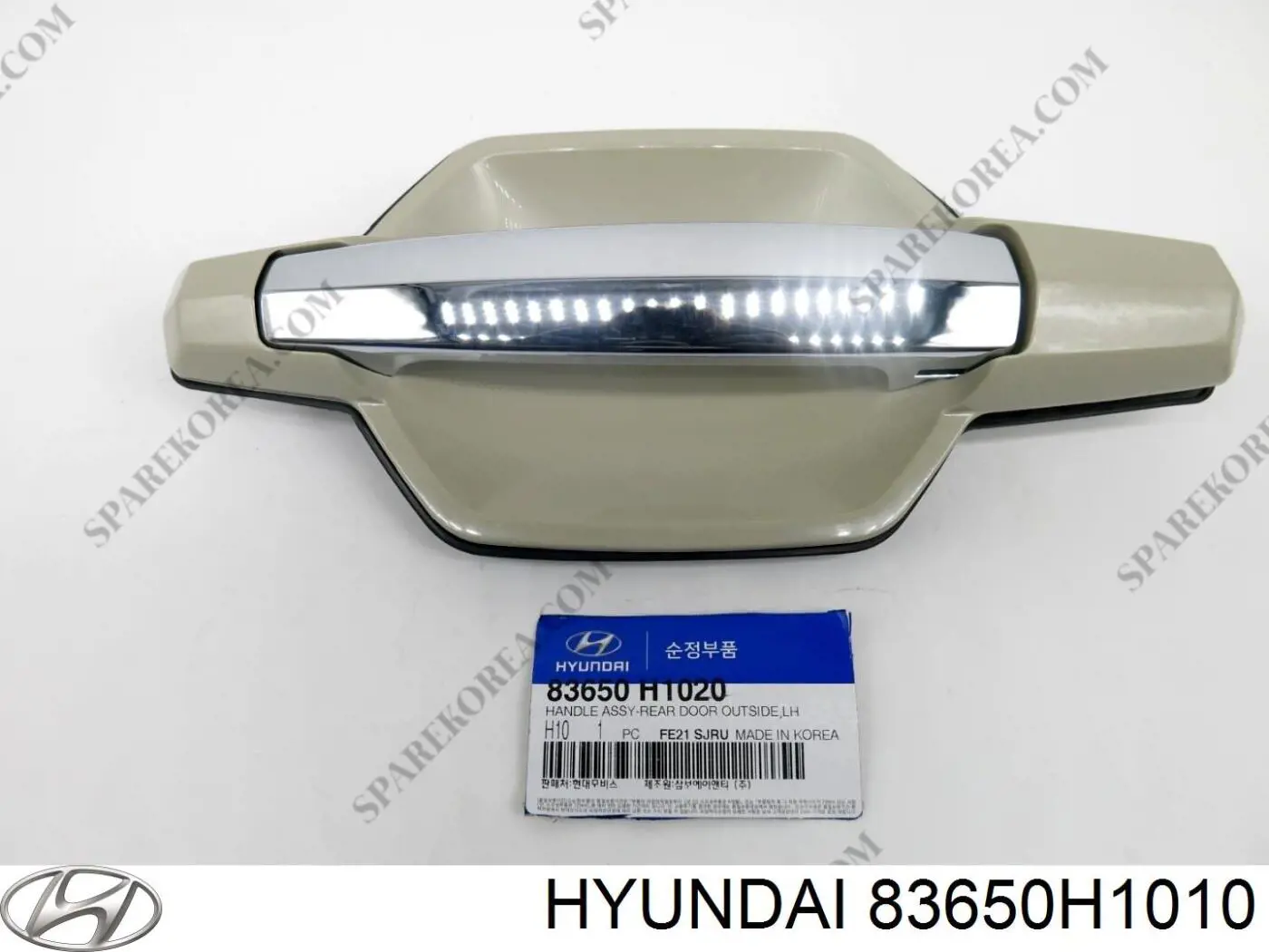 Купити 83650H1010 Hyundai/Kia Ручка задньої двері зовнішня ліва