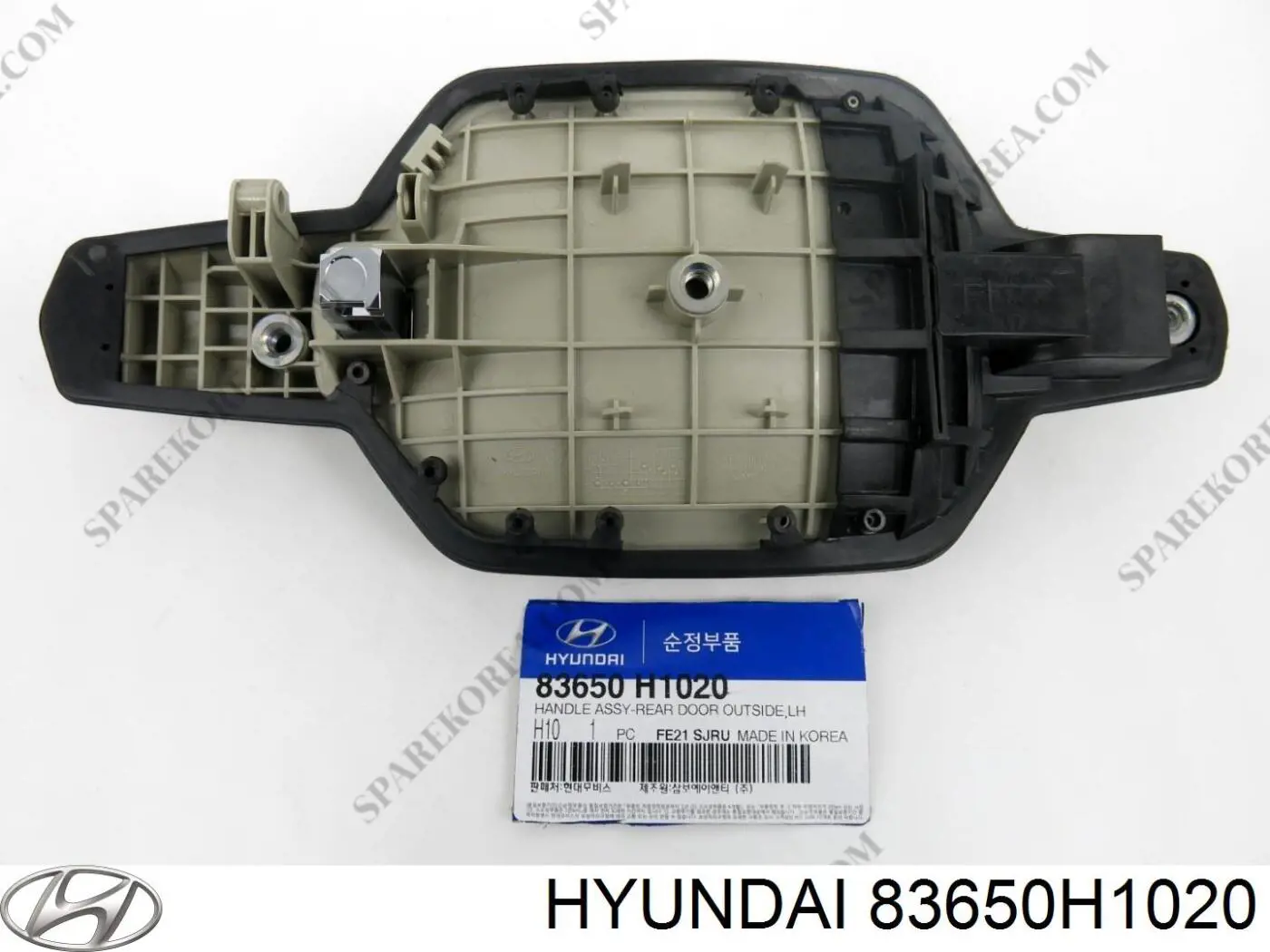 83650H1020 Hyundai/Kia Ручка задніх дверей зовнішня, ліва
